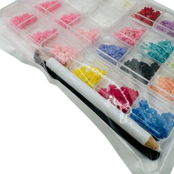 DIY Nail Art Decoration Kit,  Includes various colors and tools for precise appl - Picture 3 of 3